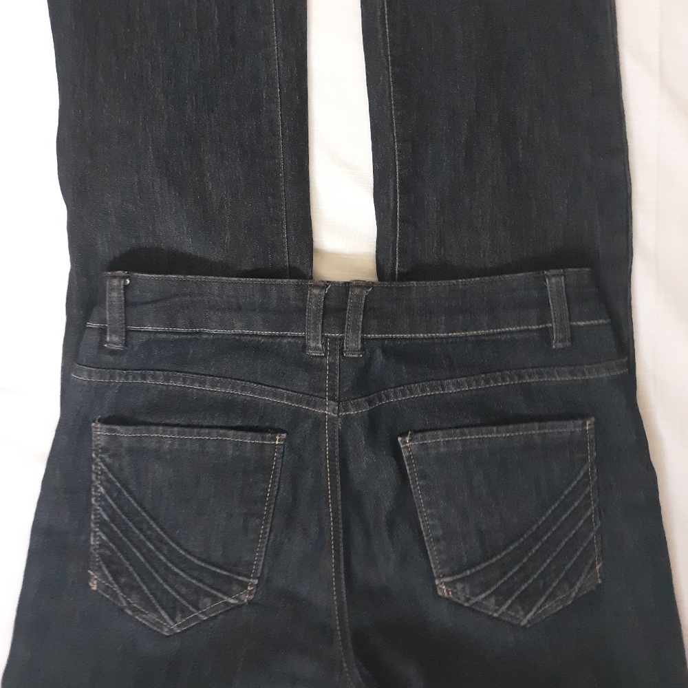 SONOMA boot cut jeans dark wash EUC Sz 6 Regular